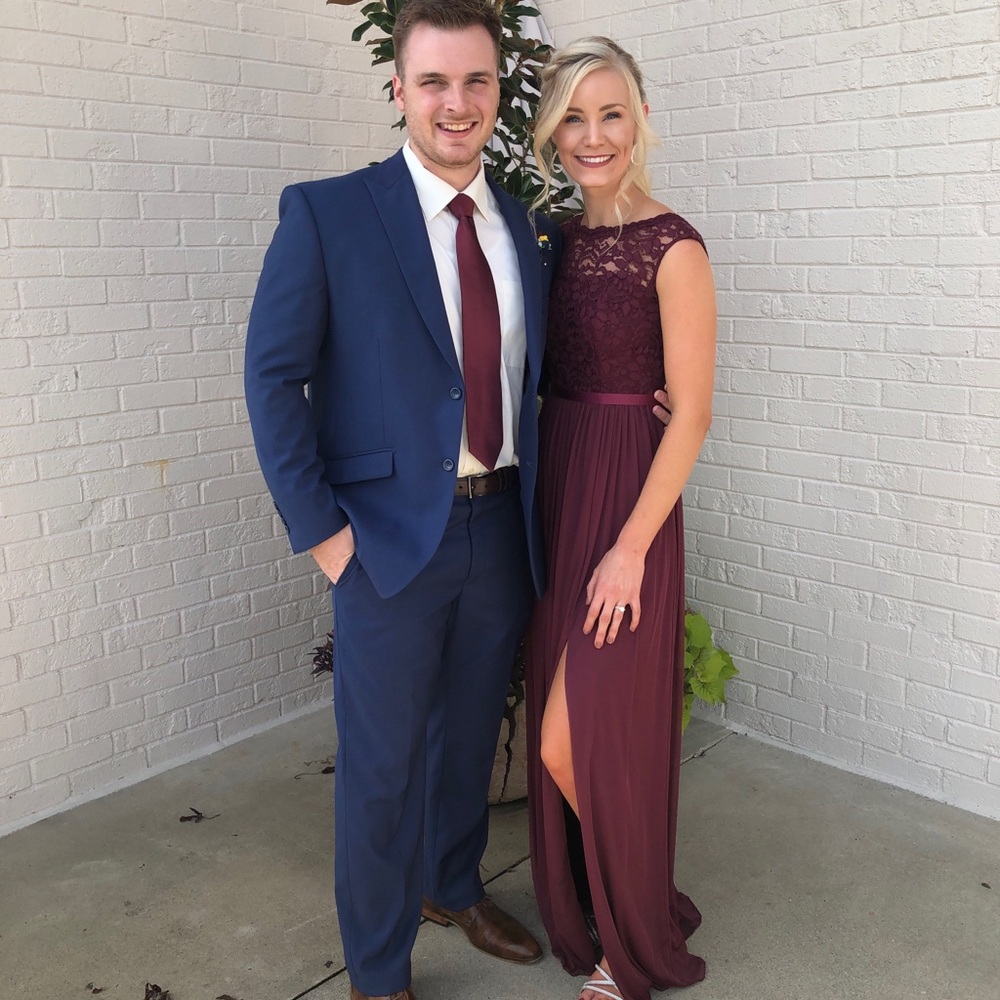 David’s Bridal Bridesmaid Dress